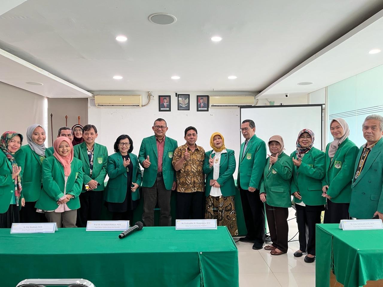 Read more about the article Simulasi Akreditasi Tahap II Prodi Agroteknologi UNAS Bersama Asesor Eksternal