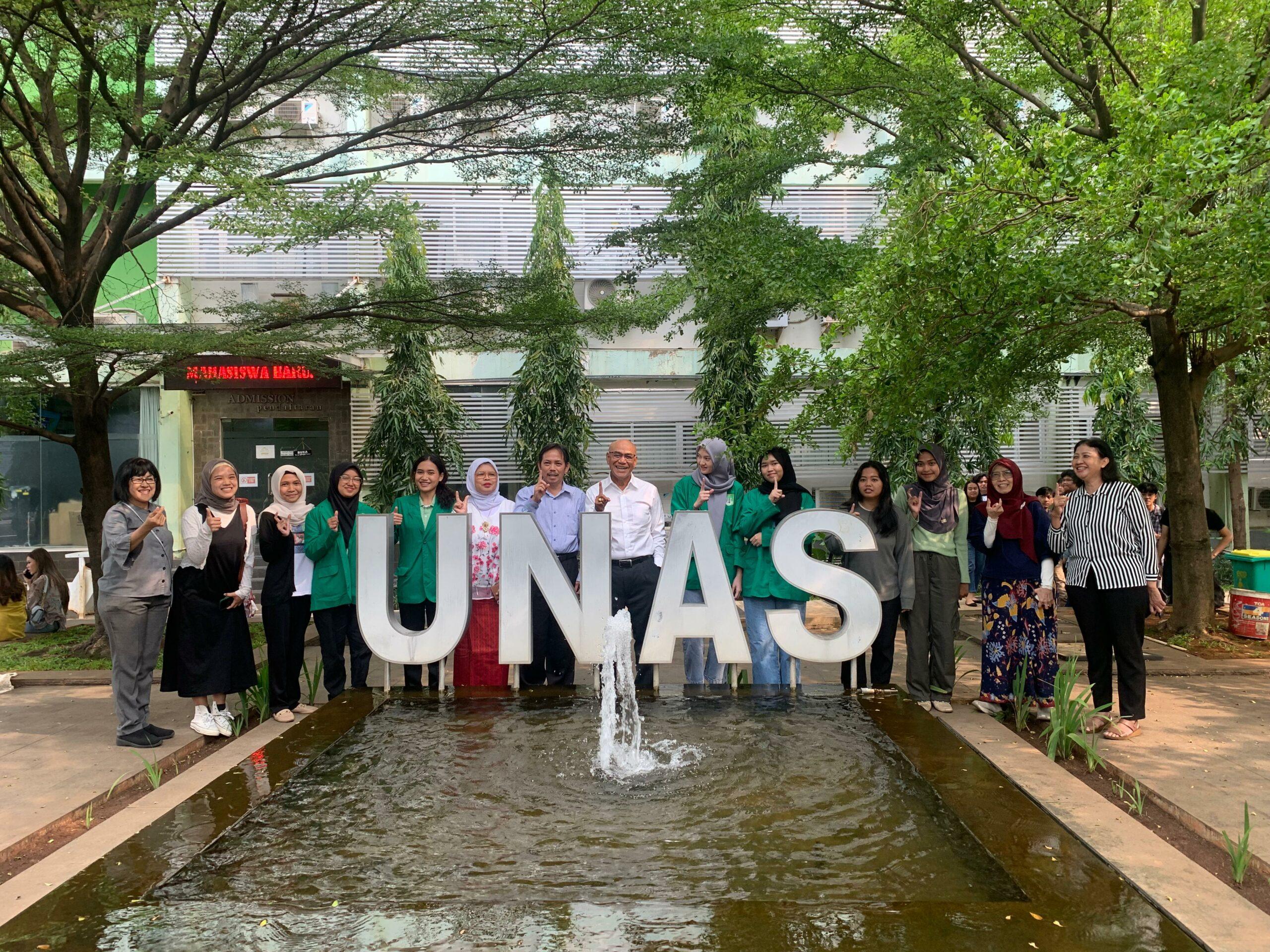 Rektor UNAS Lepas 4 Mahasiswa Agroteknologi untuk Magang di Jepang