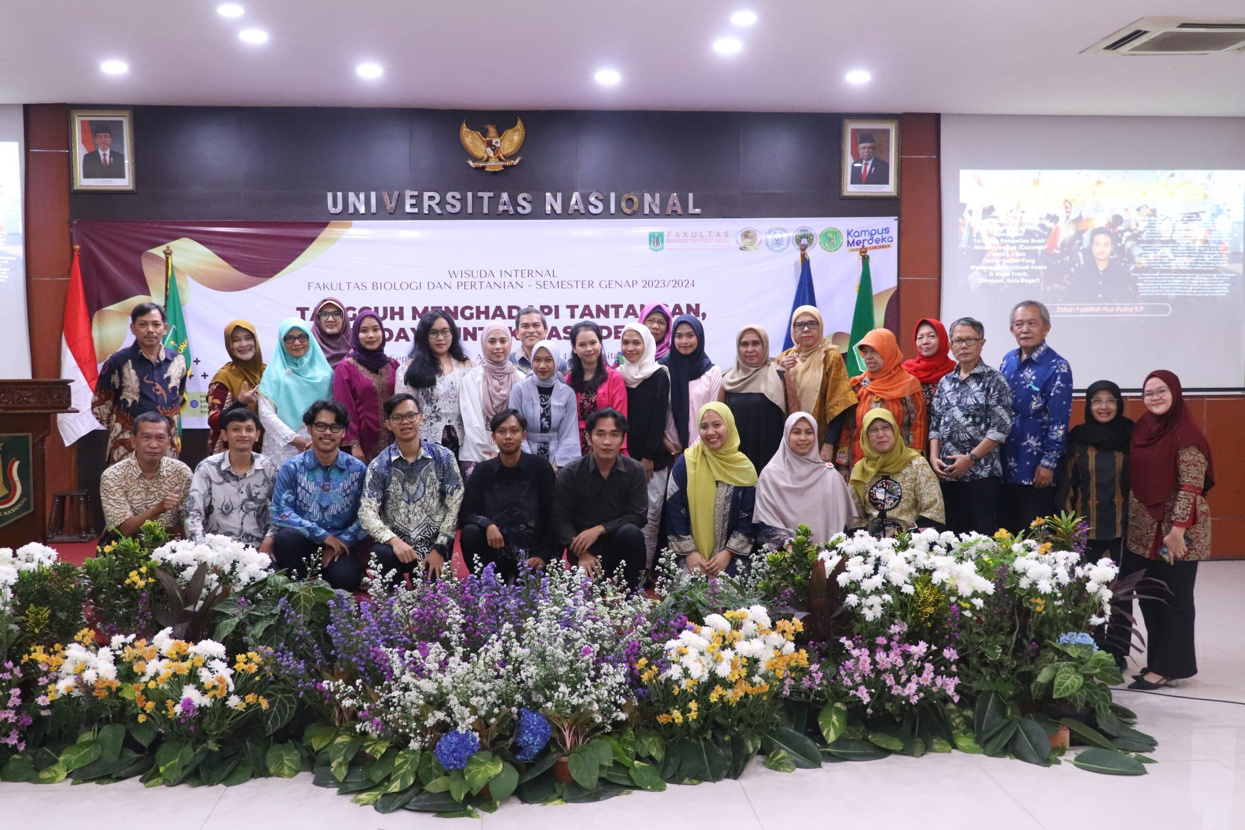 You are currently viewing Yudisium Fakultas Biologi dan Pertanian UNAS: Lulusan Agroteknologi Siap Hadapi Tantangan Pertanian Modern